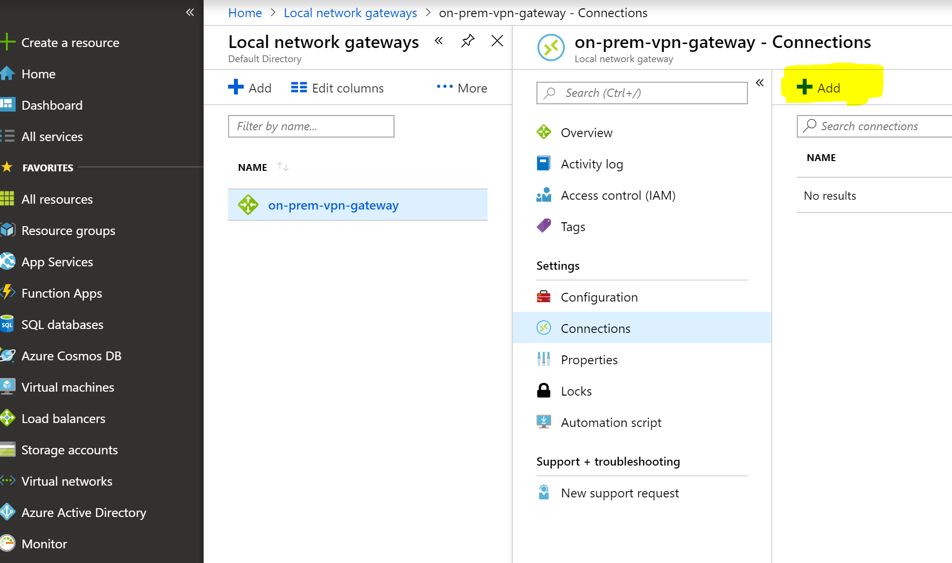 Connecting On-Premises Networks with AZURE Virtual Networks - TechBubbles